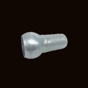 KC Bauer Male Coupling with Serrated Hose End Galvanized